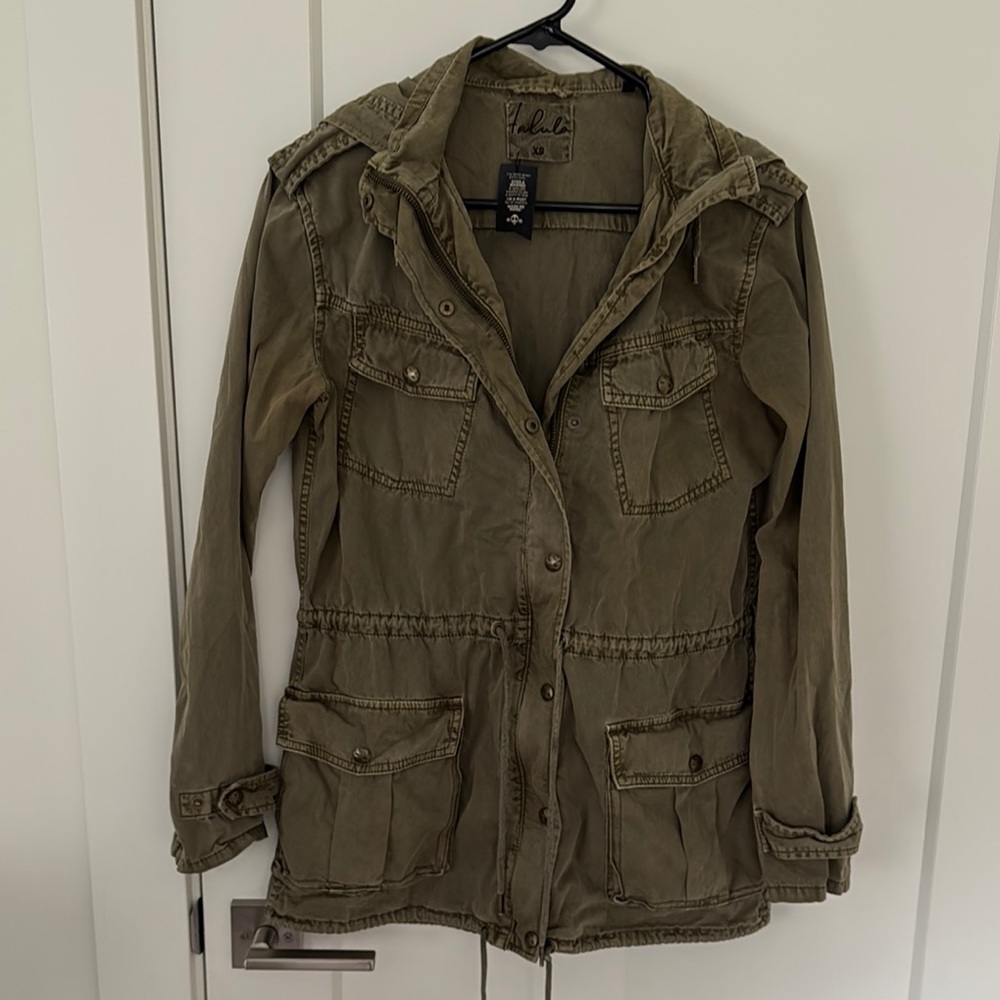 TALULA Women's Trooper Utility Jacket Aritzia